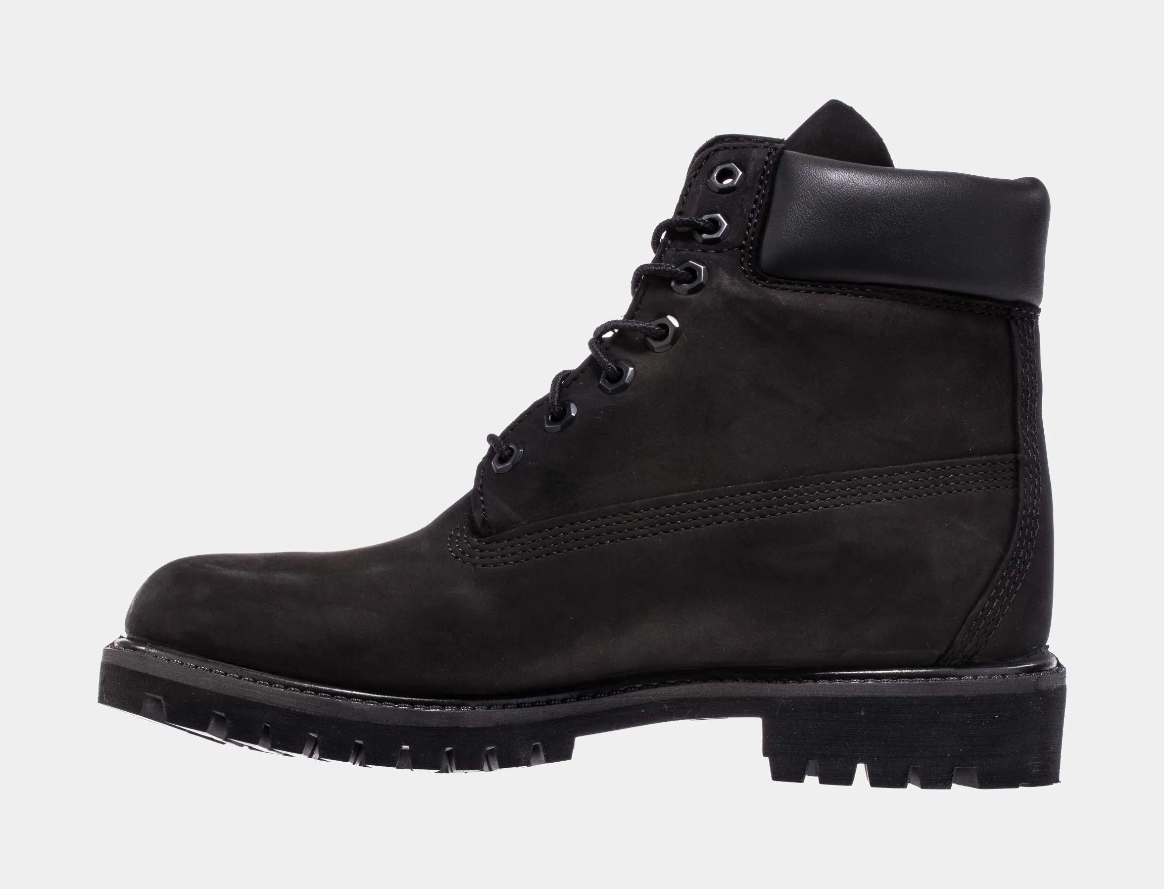 6-Inch Premium Mens Boots (Black Nubuck)