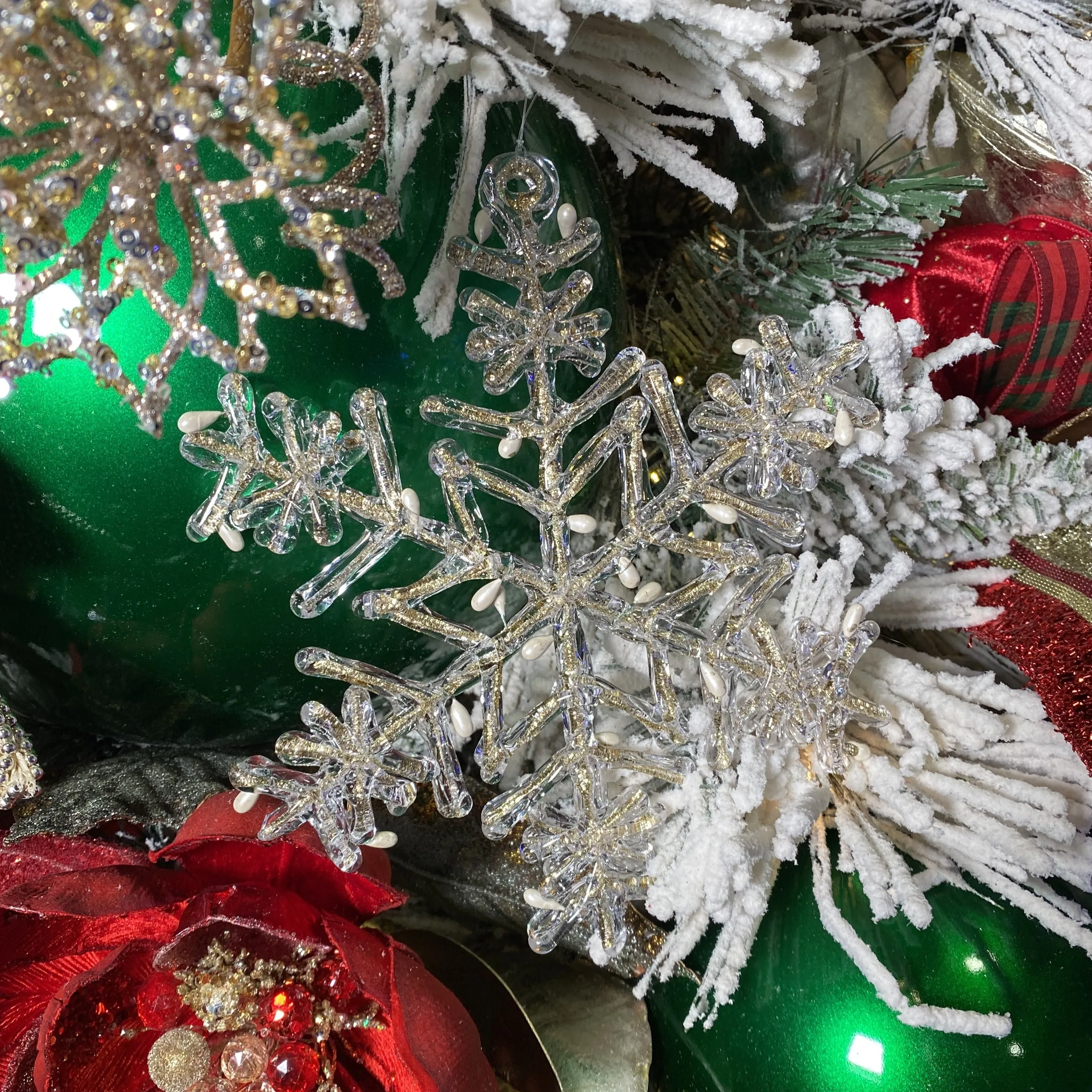 Acrylic Snowflake Ornament