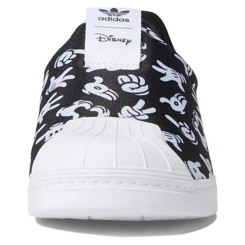 Adidas Baby - Disney Superstar 360 Shoes, Black Mickey