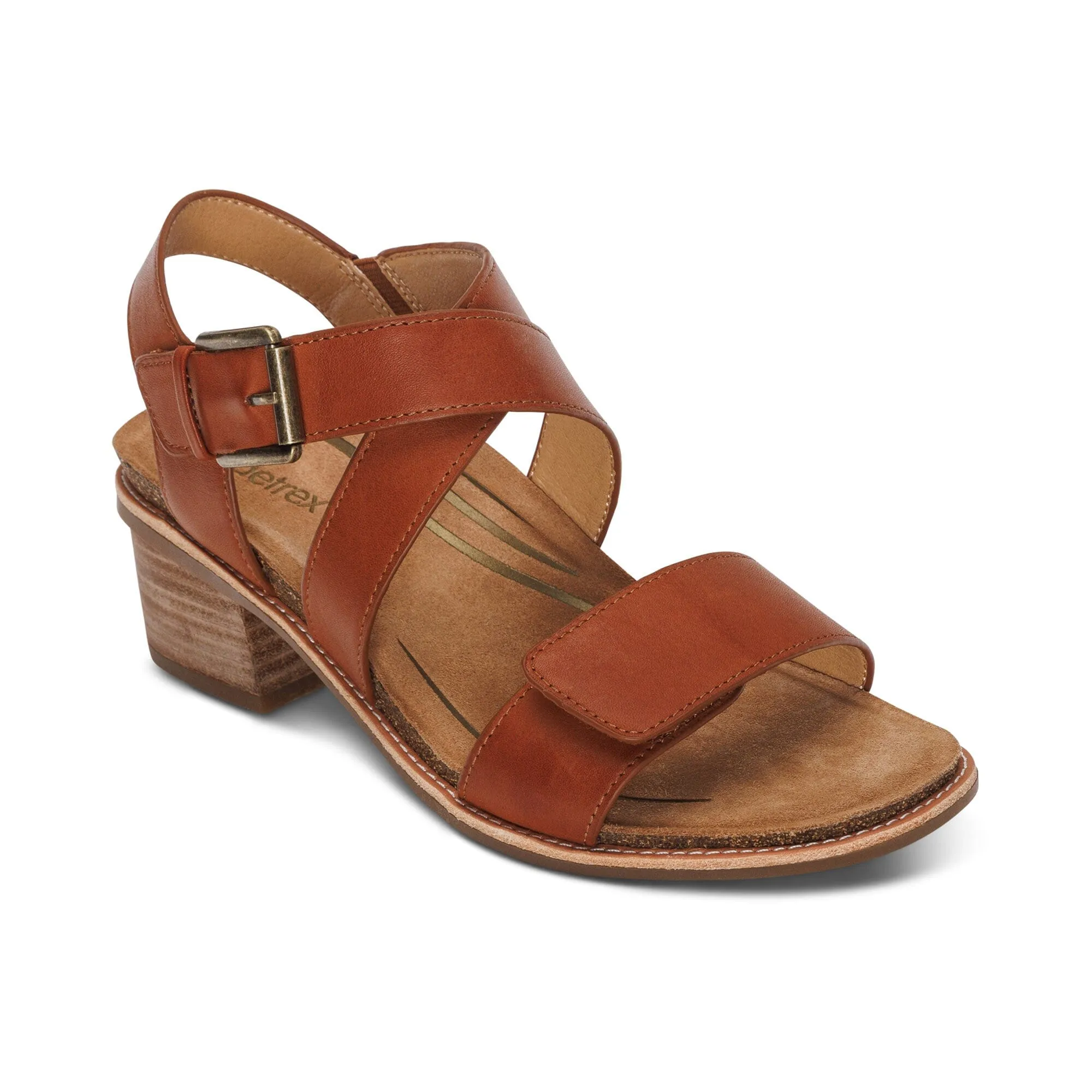 AETREX KRISTIN ARCH SUPPORT BLOCK HEEL - FINAL SALE!