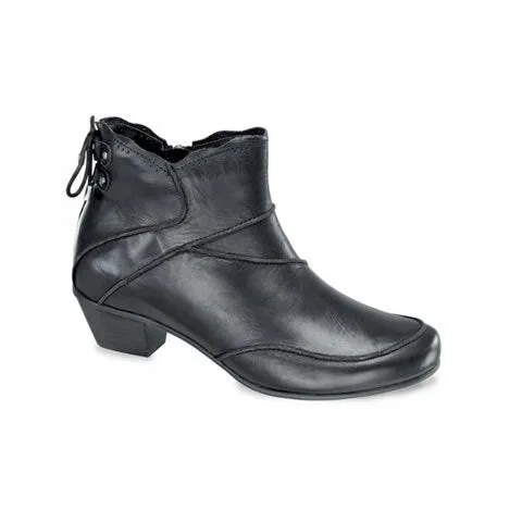 Aetrex Samantha Ankle Boot (Women) - Black