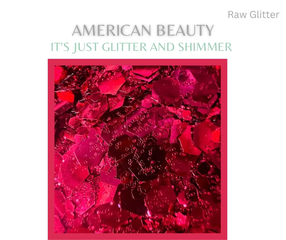 American Beauty- Nail Glitter 1oz