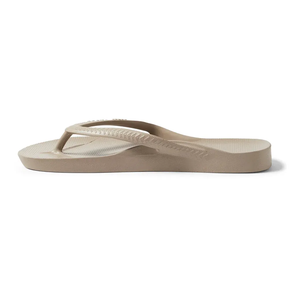 Archies Arch Support Flip Flop Sandal - Taupe