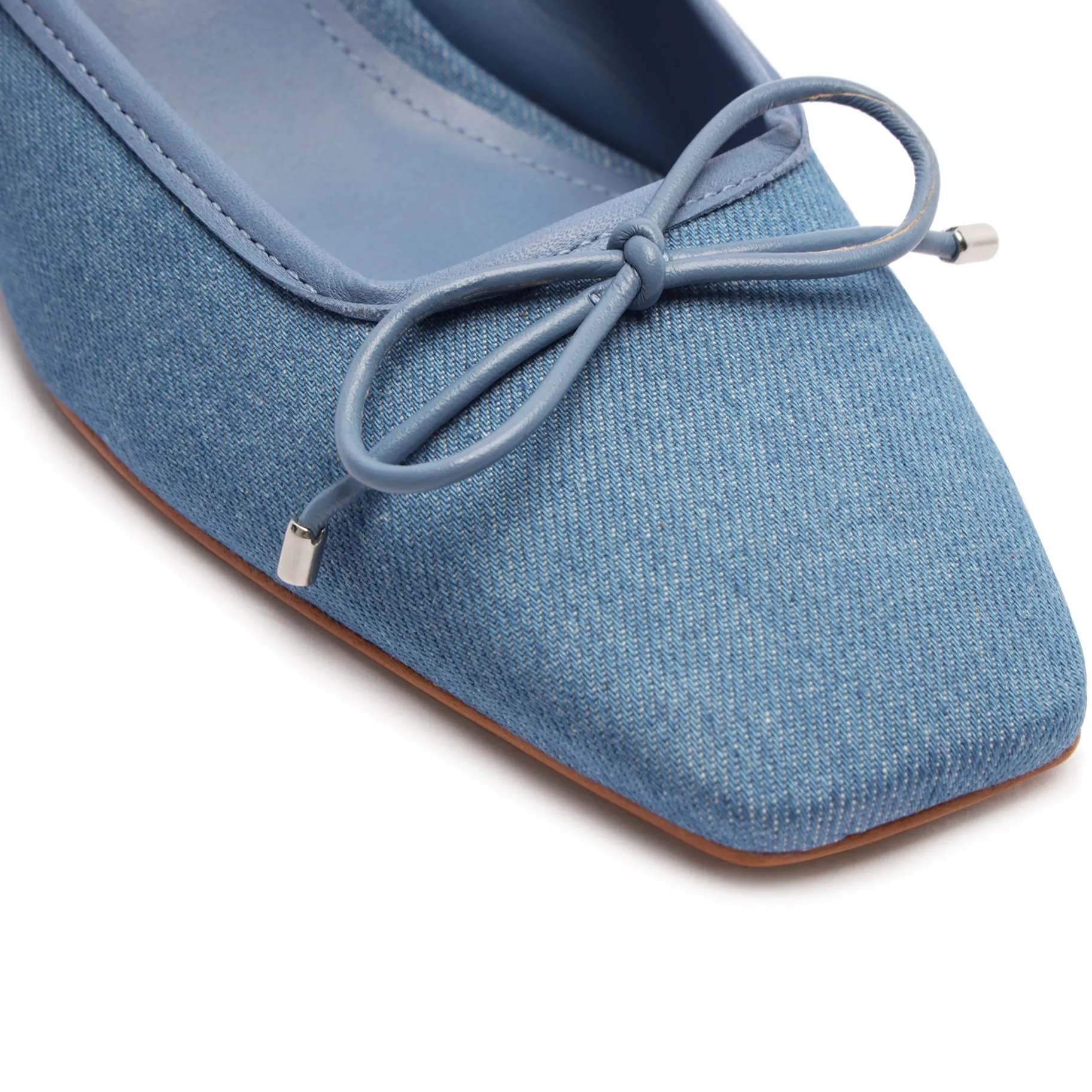 Arissa Denim Block Mule