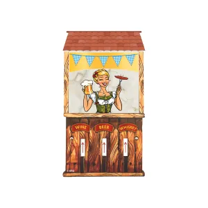 Beer Garden Lady 3D Fridge Magnet