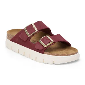 Birkenstock Arizona Chunky Slide Sandal (Women) - Berry Crush Suede