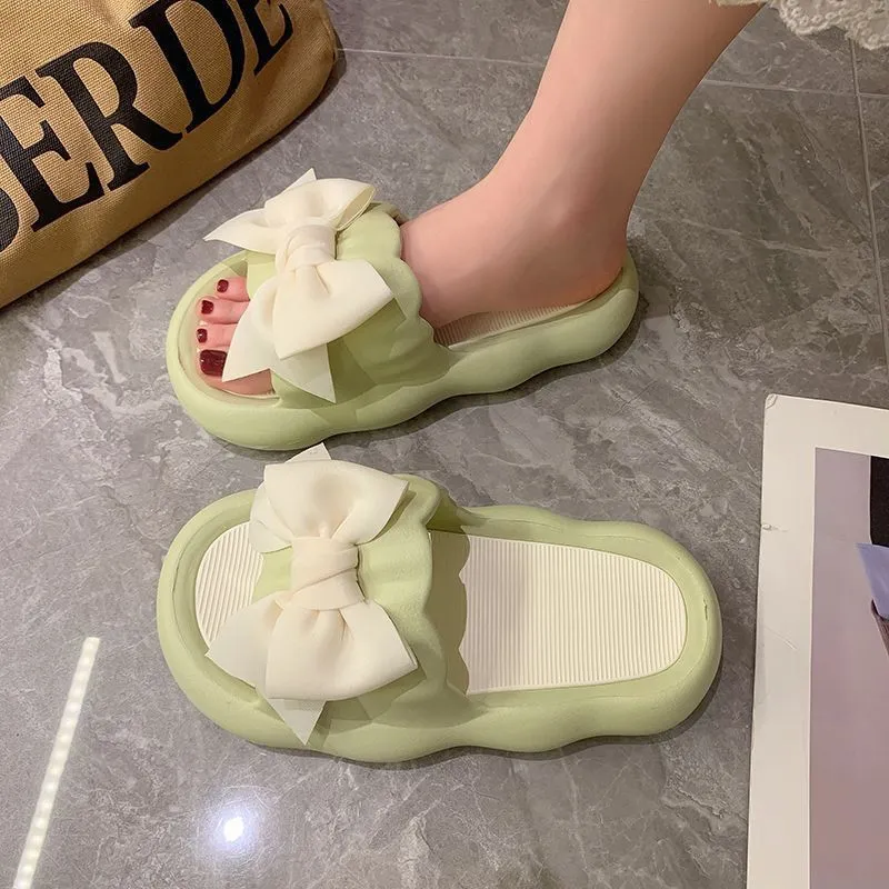 Bow Slippers for Women