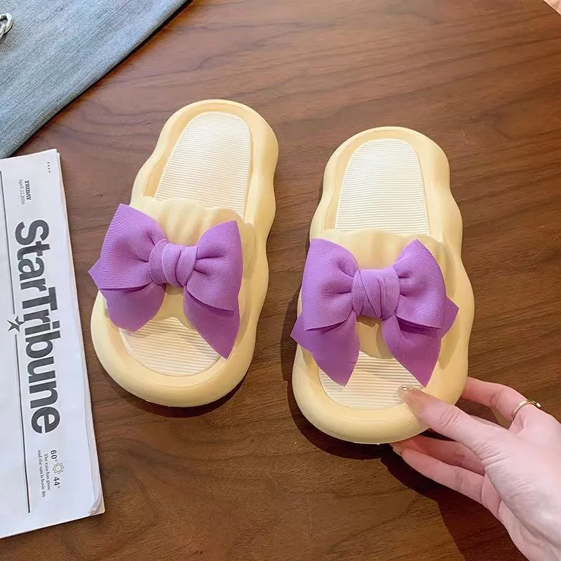 Bow Slippers for Women