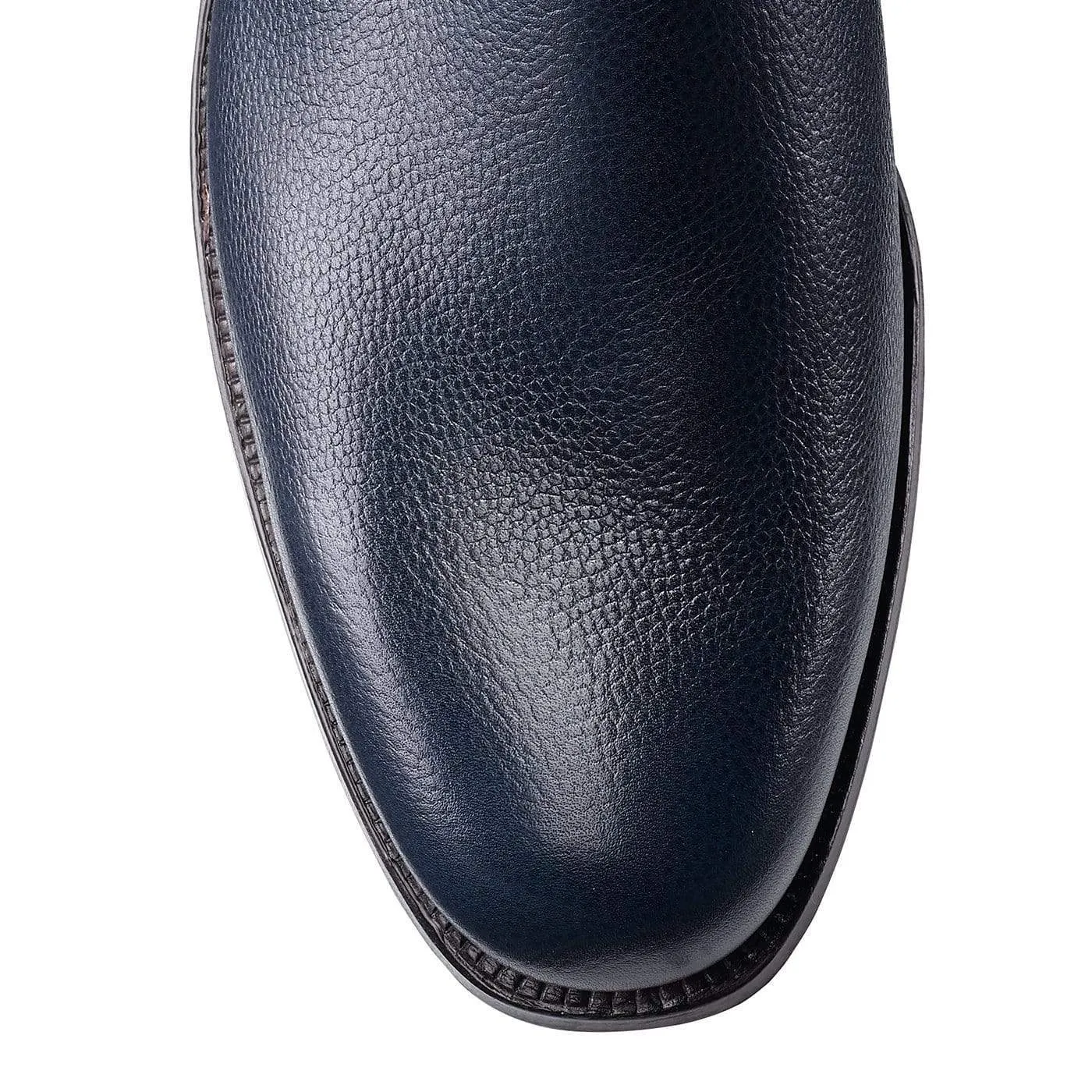 Chukka Navy Pebble Grain