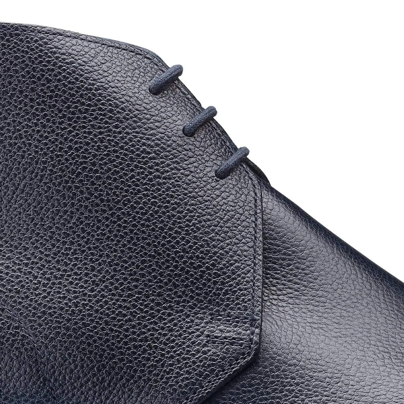 Chukka Navy Pebble Grain