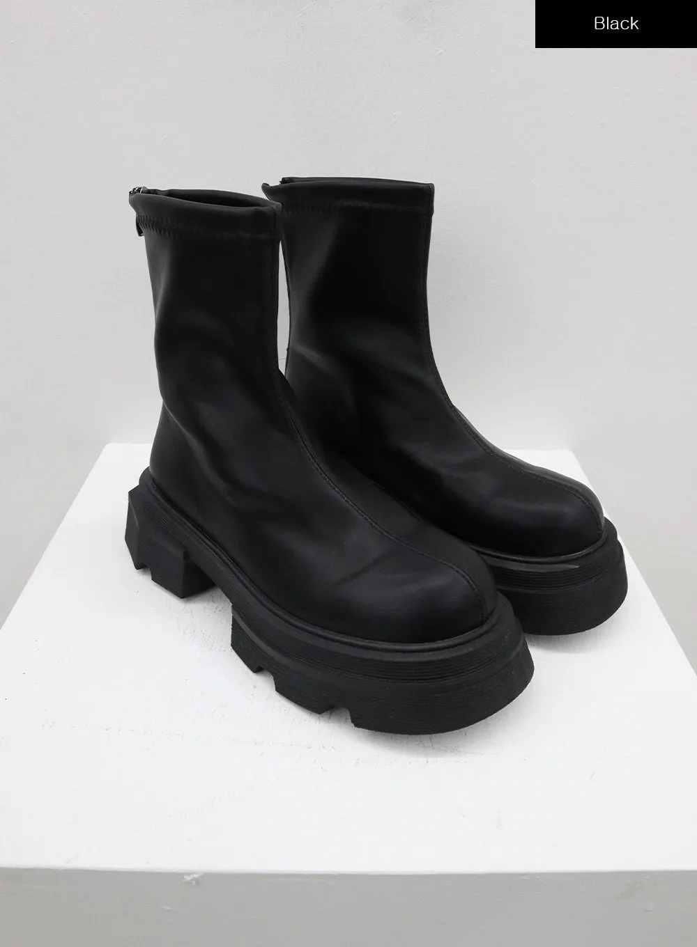 Chunky Platform Ankle Boots BM302