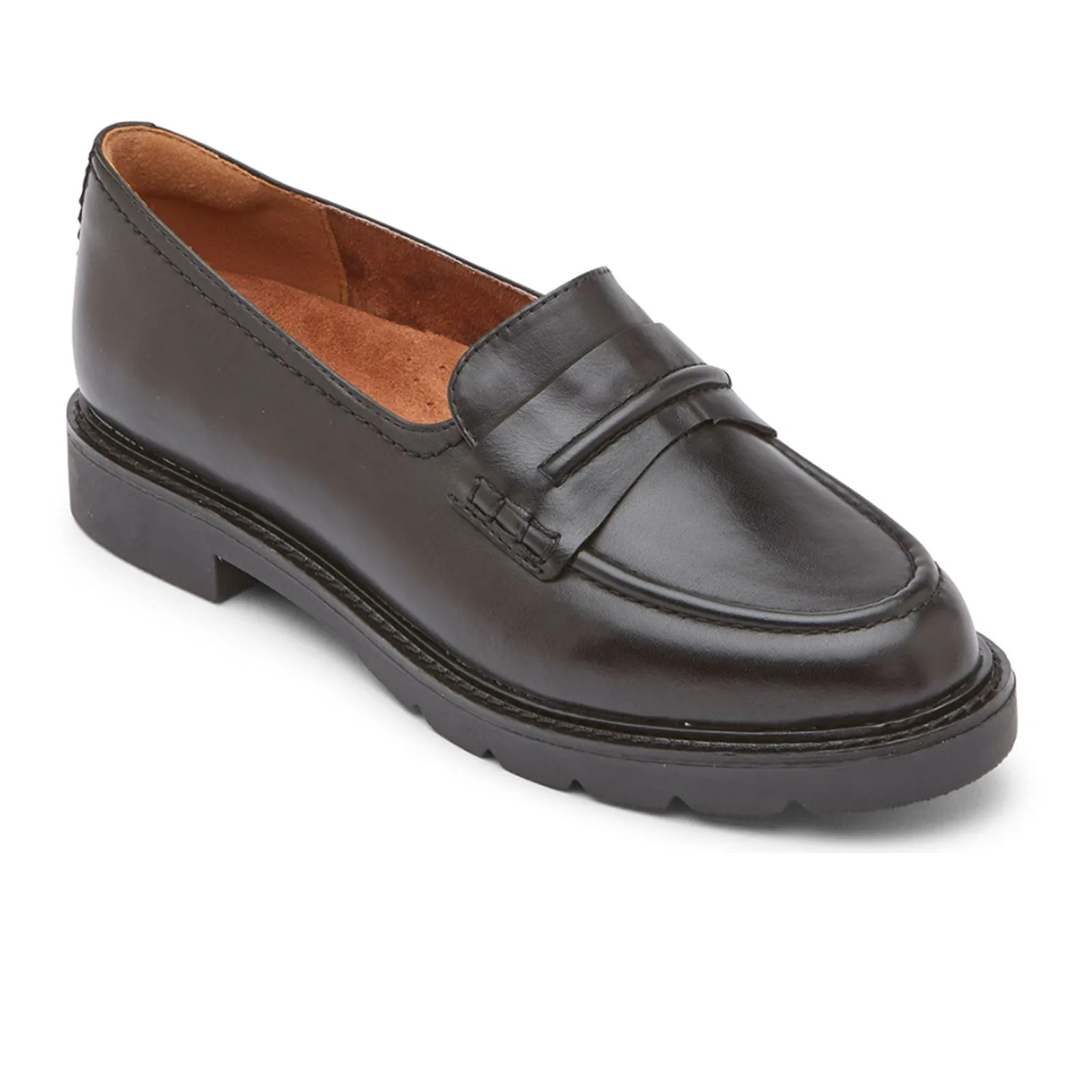 Cobb Hill Janney Loafer (Women) - Black Leather