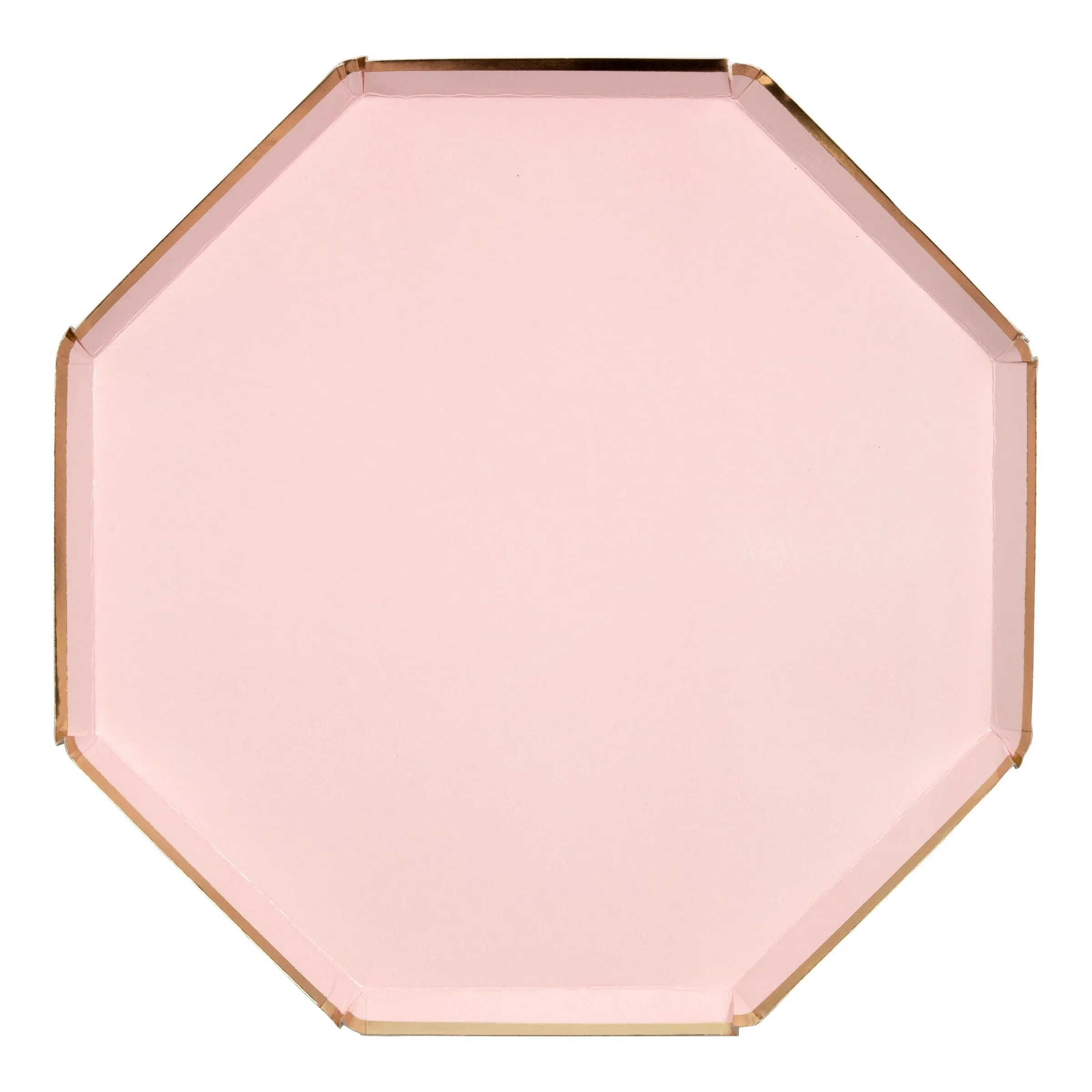 Dusky Pink Dinner Plates (x 8)