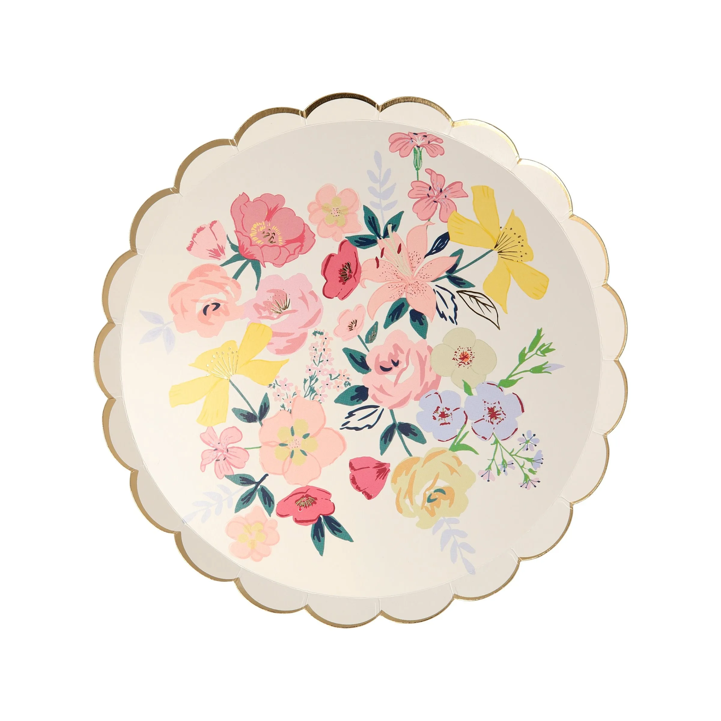 English Garden Side Plates (x 8)