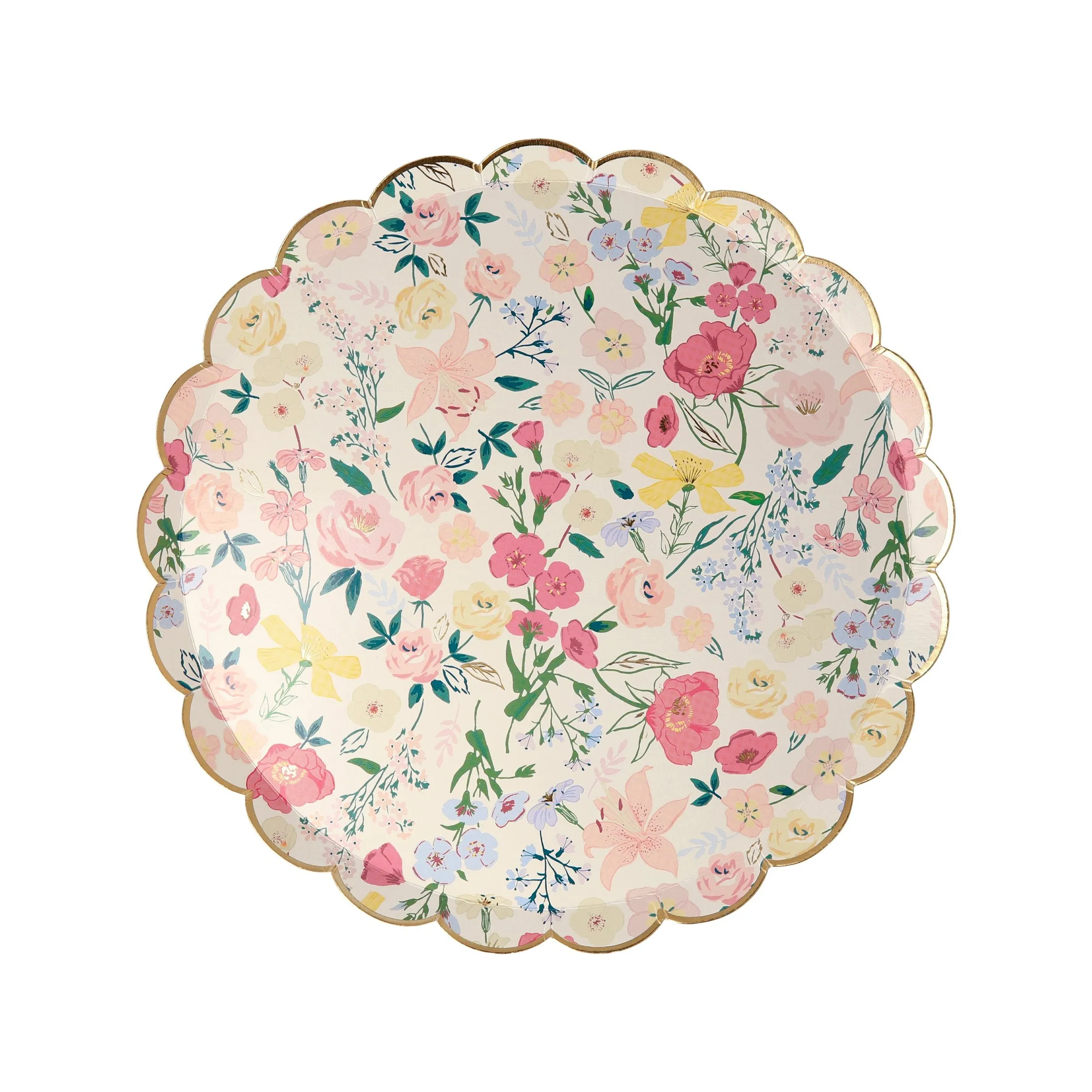 English Garden Side Plates (x 8)