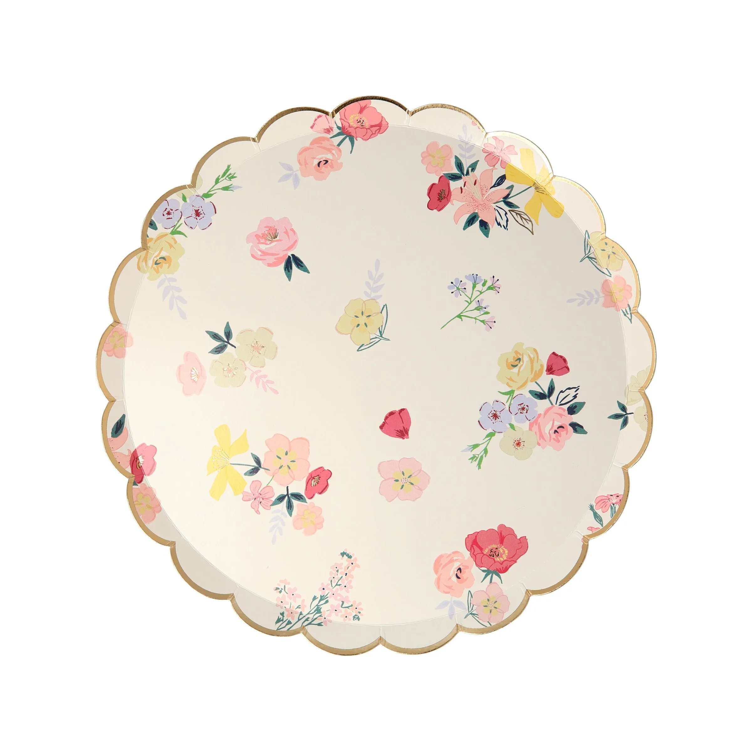 English Garden Side Plates (x 8)