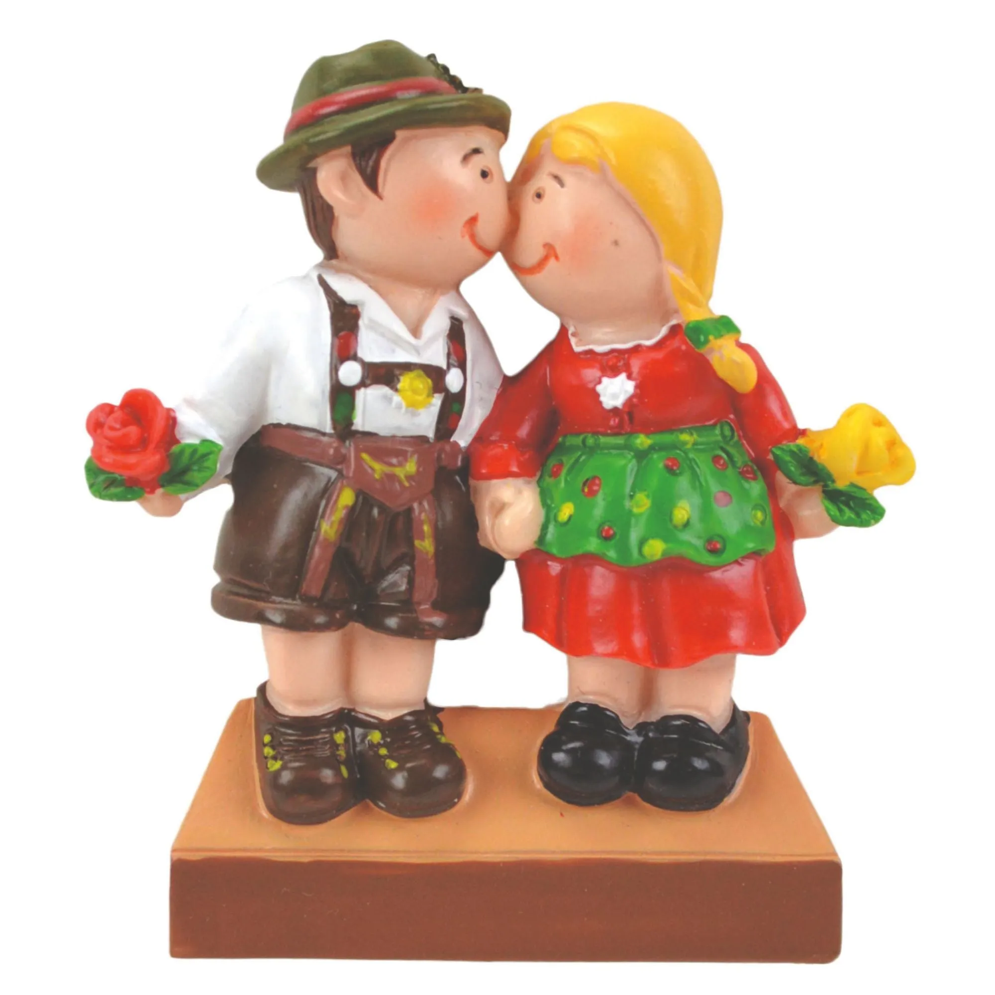 German Couple Refrigerator Magnet