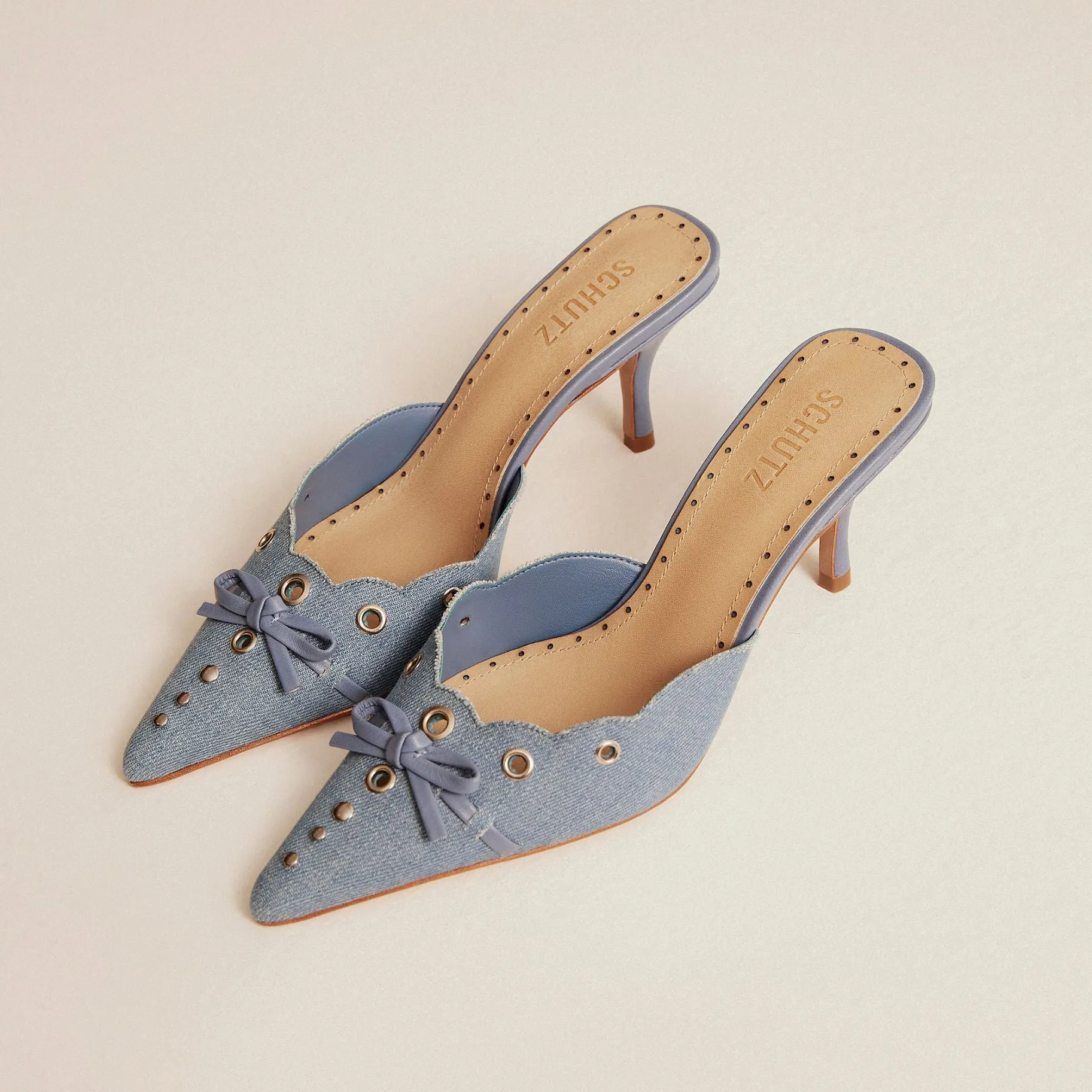 Hilly Denim Pump