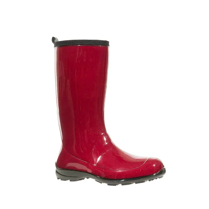 KAMIK WOMENS HEIDI 12INCH WP RAIN BOOT RED