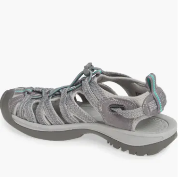 KEEN Whisper - Medium Grey/Peacock Green