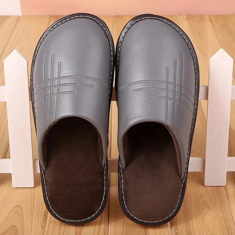 Leather Slippers for Men