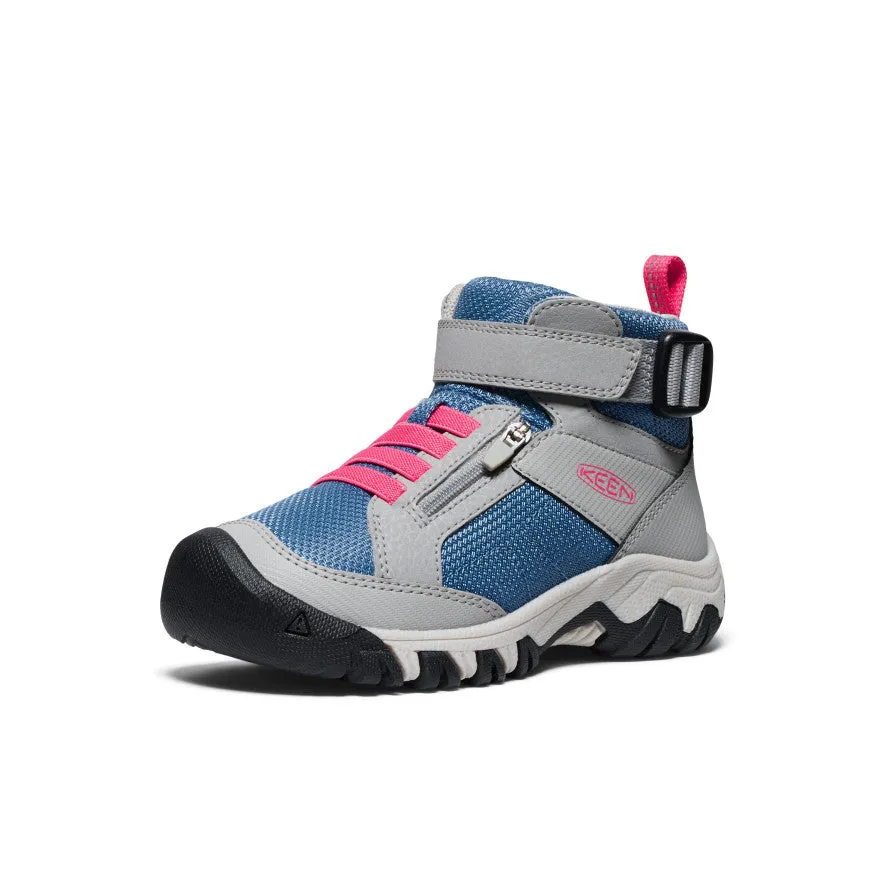 Little Kids' Targhee Boundless Hiking Boot  |  Alloy/Rouge Red