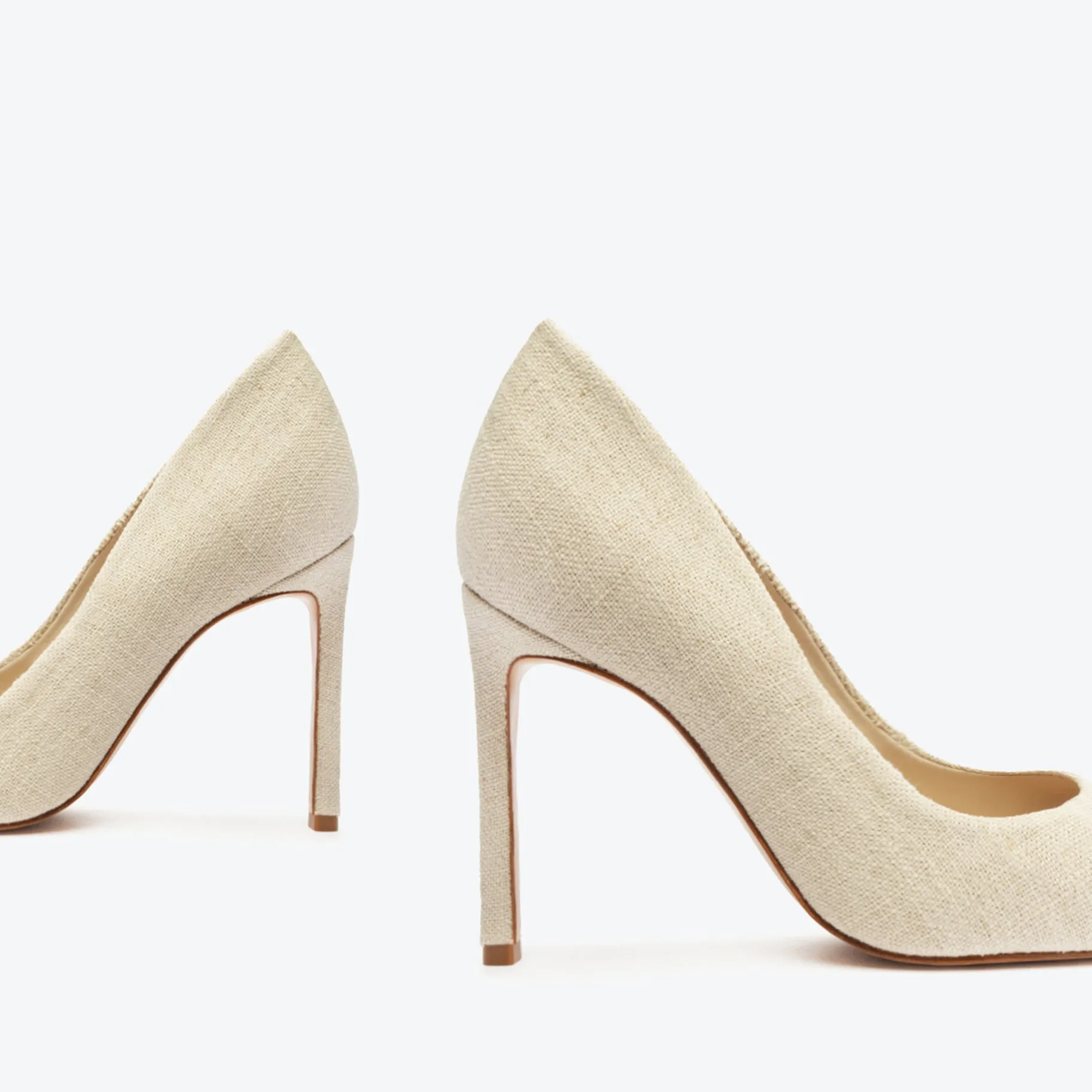 Lou Linen Pump