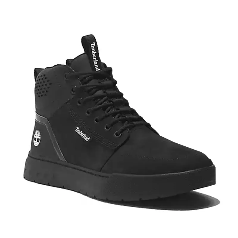 Men's Maple Grove Sport Mid Black Nubuck