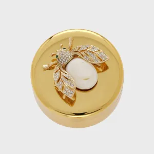 Mother of pearl bug jewelry box