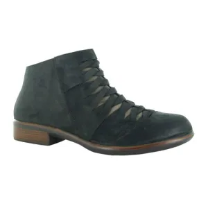 Naot Leveche Ankle Boot (Women) - Black Velvet