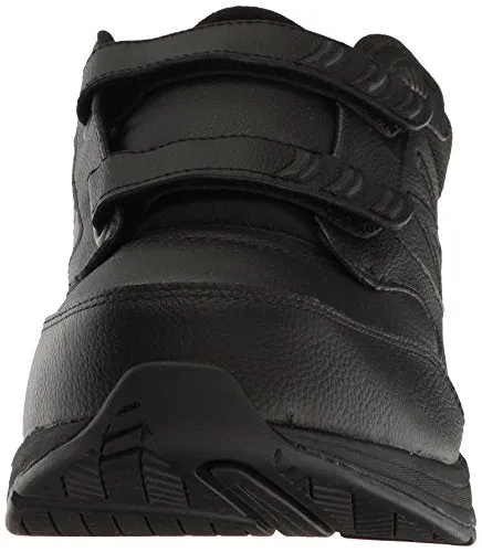 New Balance mens 928 V3 Hook and Loop Walking Shoe, Black/Black, 7 Wide US