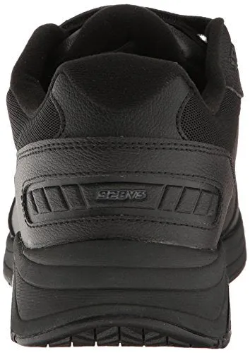 New Balance mens 928 V3 Hook and Loop Walking Shoe, Black/Black, 7 Wide US