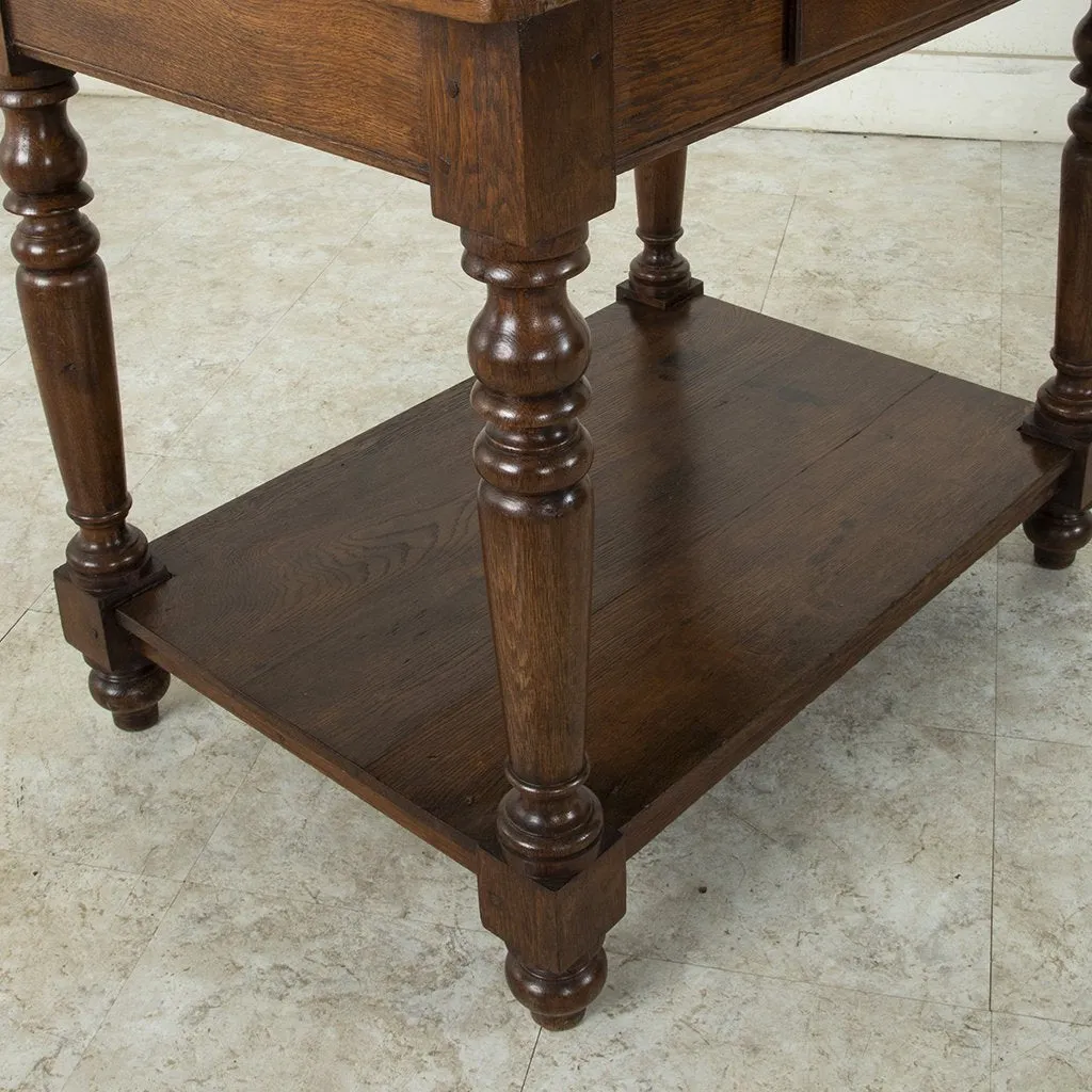 Oak Side Table