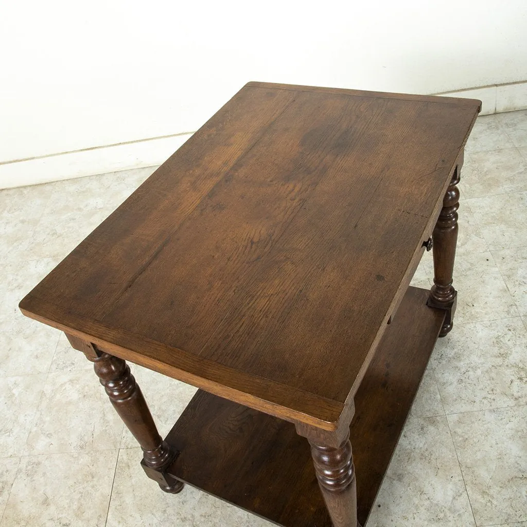 Oak Side Table