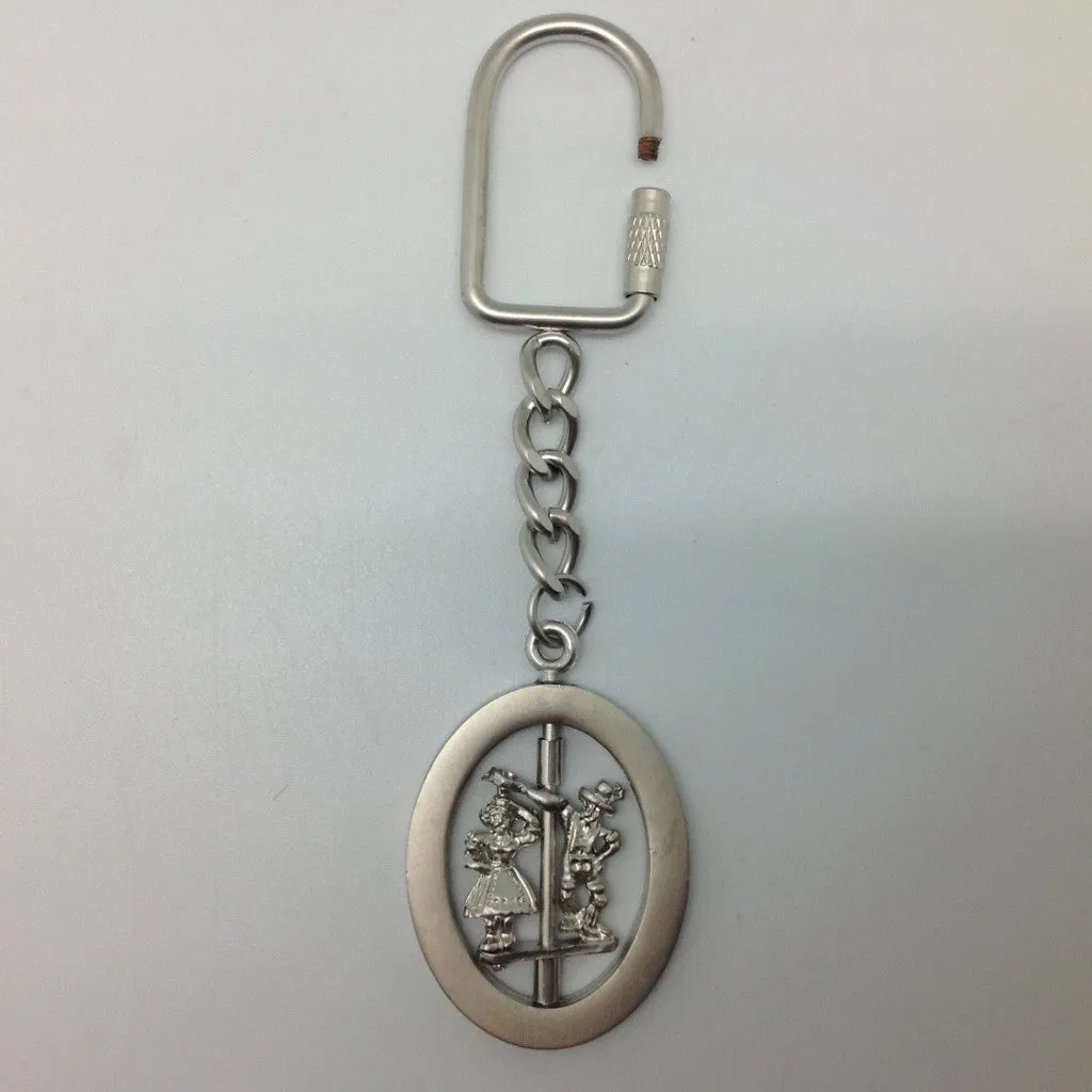 Oktoberfest Party Favor Idea Dancers Key Chain