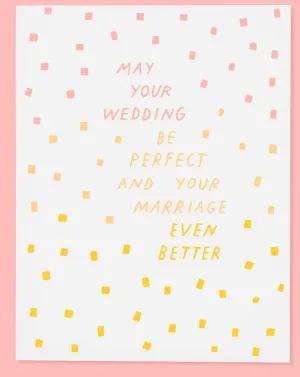 Perfect Wedding Card