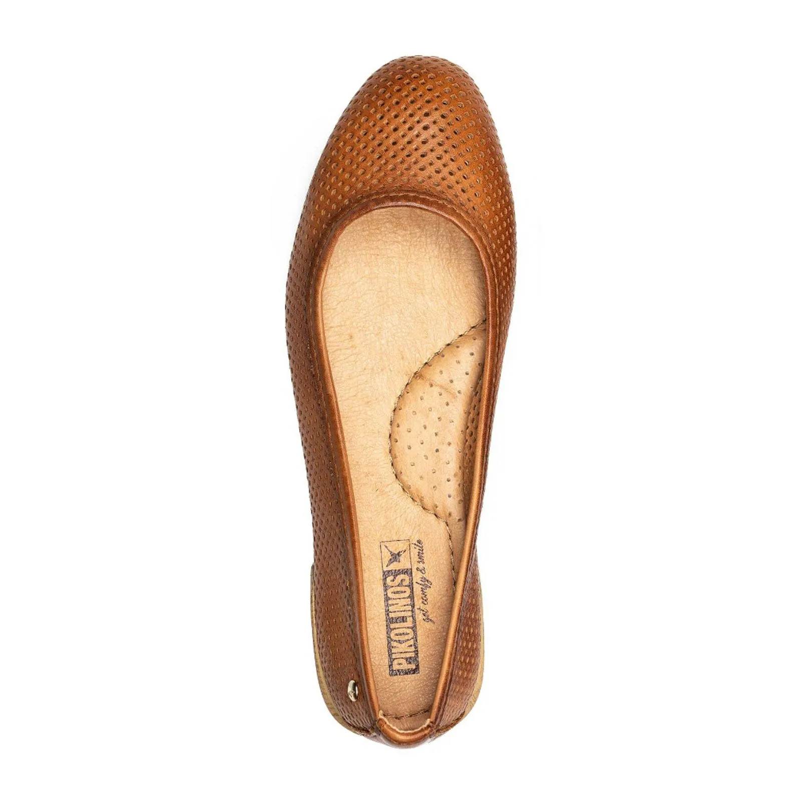 Pikolinos Almeria W9W-2588 Flat (Women) - Brandy Leather