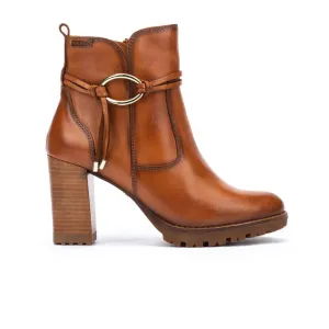 Pikolinos Connelly W7M-8542 Heeled Ankle Boot (Women) - Brandy Leather