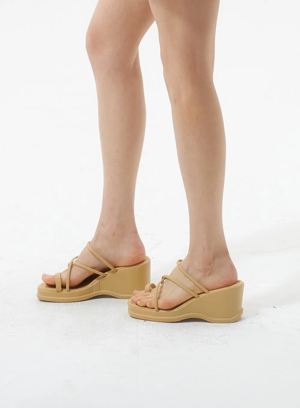 Platform Wedge Sandals IU326