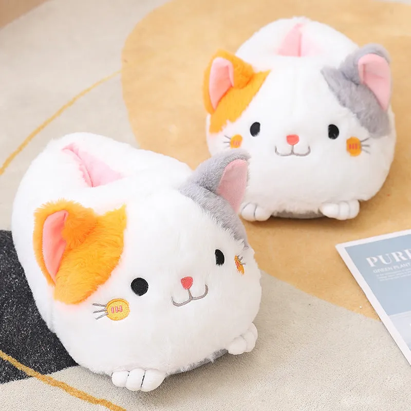 Plush Animal Slippers for Girls