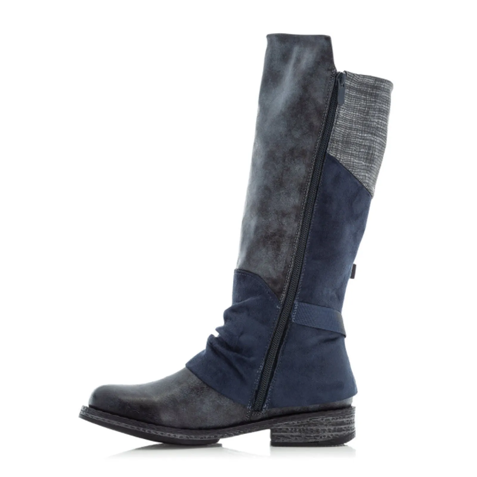 Rieker 92284-45 Franka Tall Boot (Women) - Grey