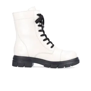 Rieker Tora Z9122-80 Mid Boot (Women) - Offwhite