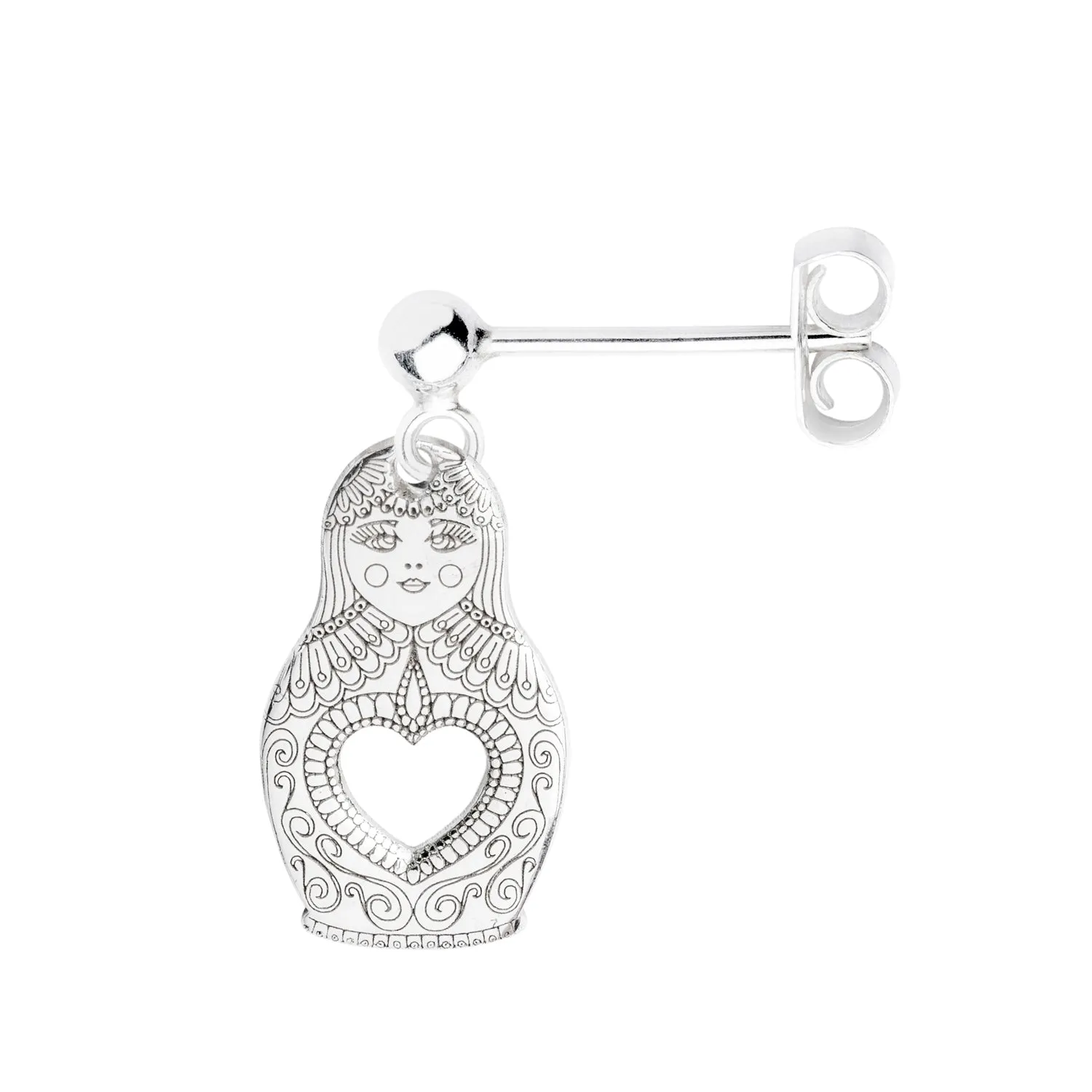 Russian Doll Single Earring