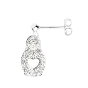 Russian Doll Single Earring