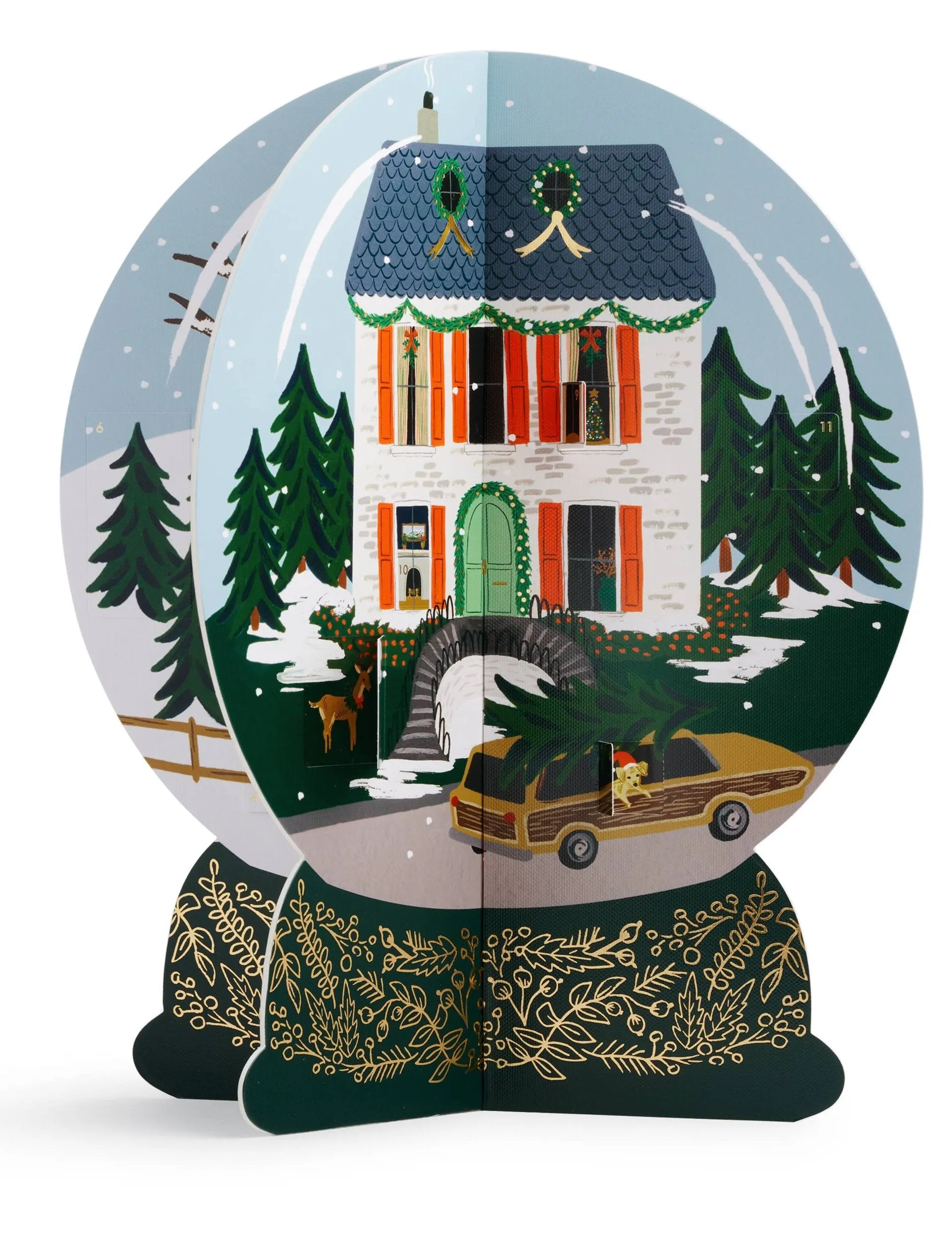 Snow Globe Advent Calendar