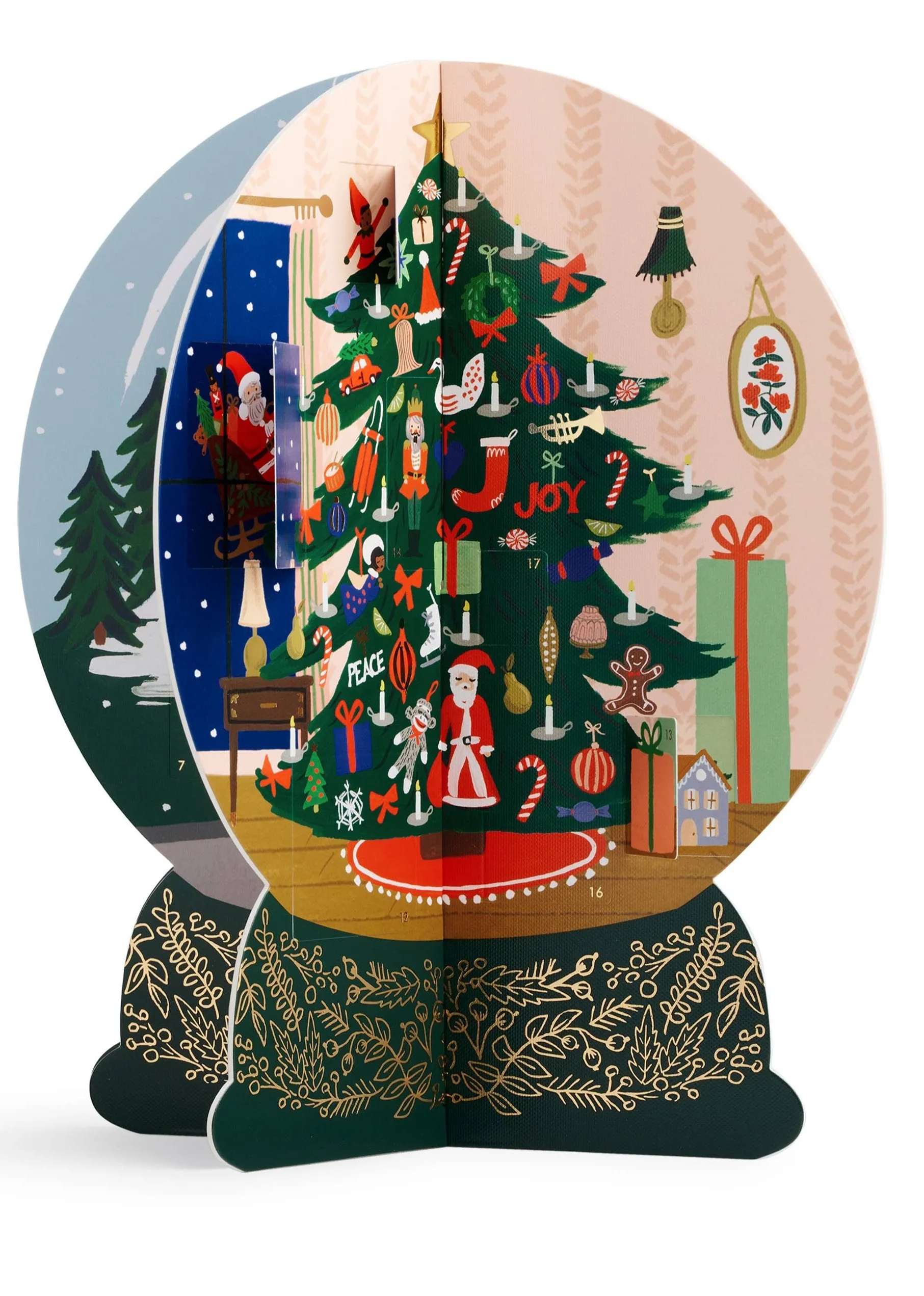 Snow Globe Advent Calendar