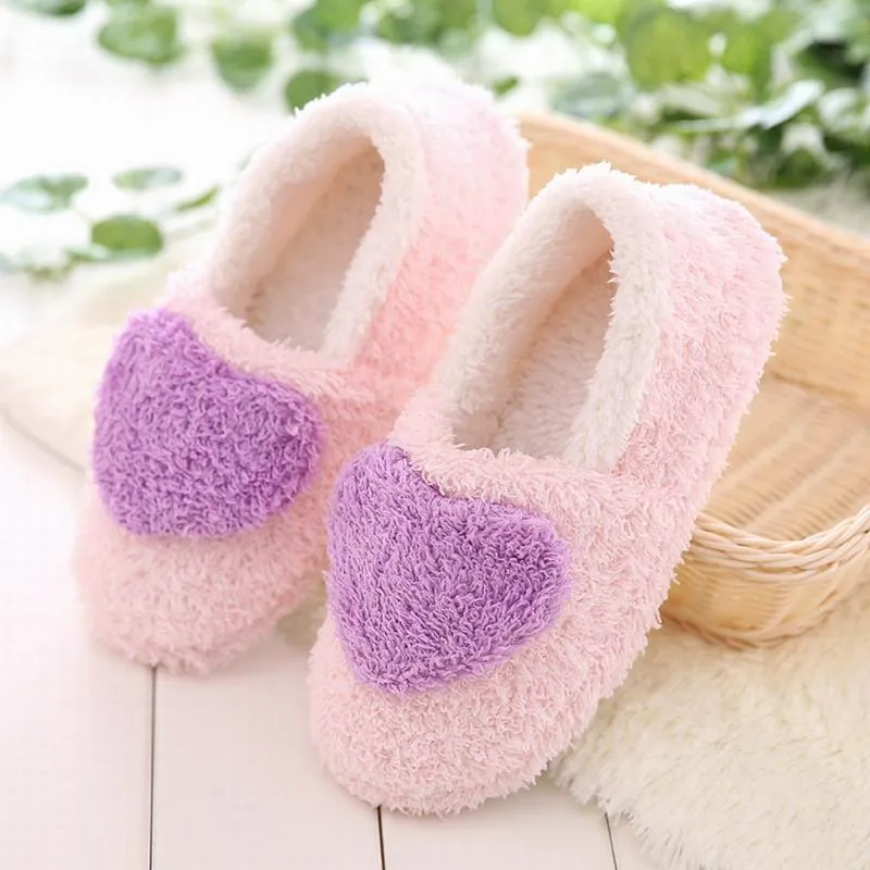 Soft Cotton-Padded Slippers for Women