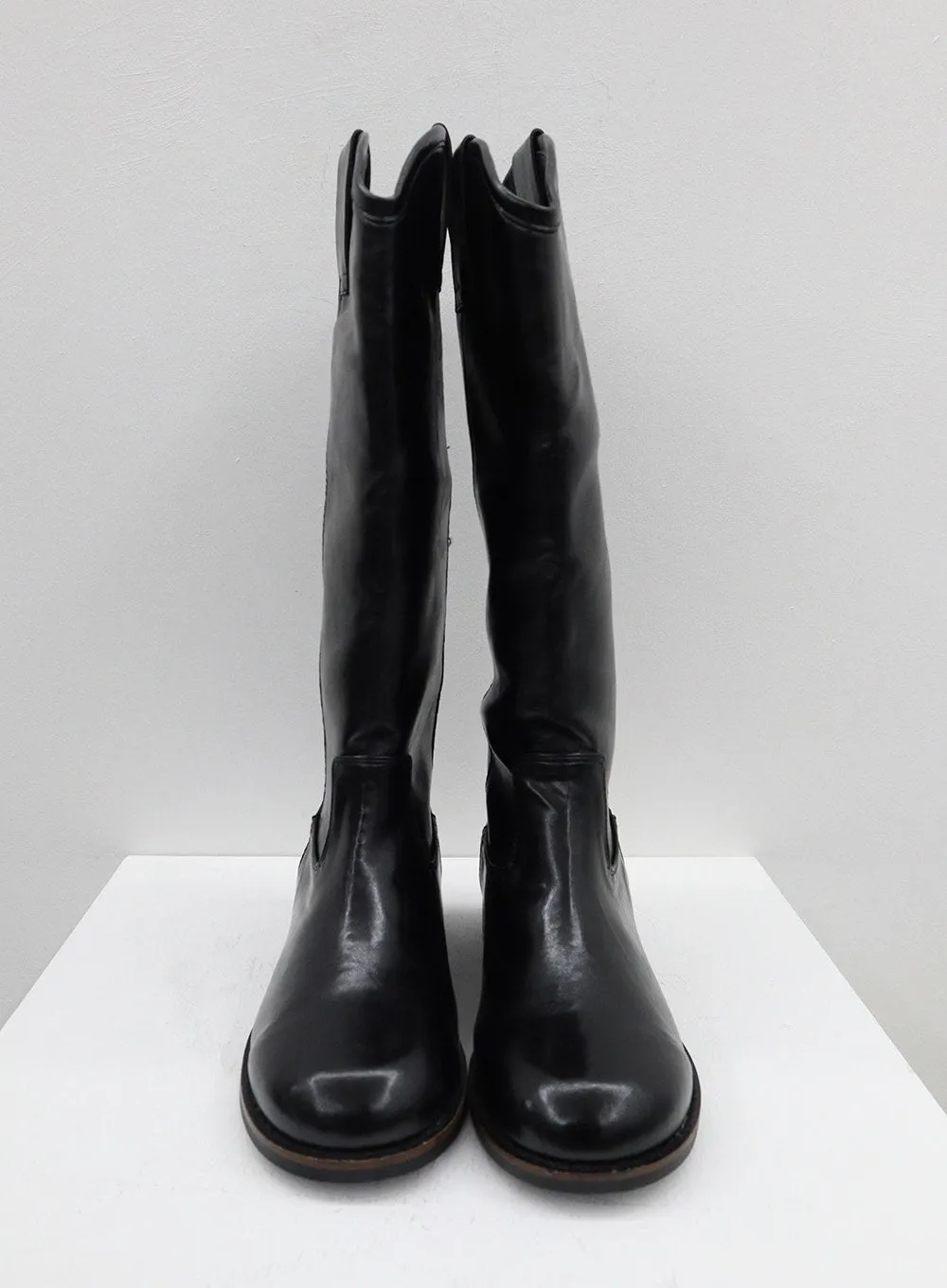 Suede Knee High Boots OF316