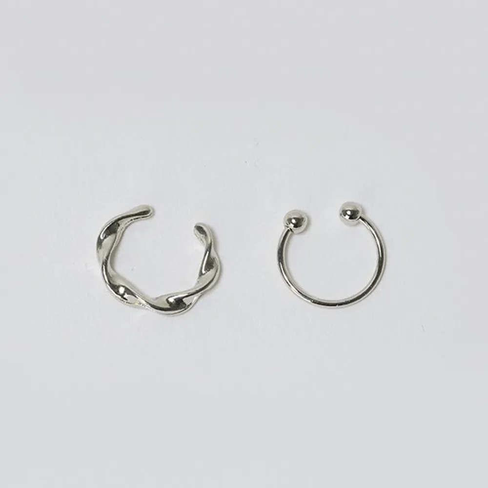 Twisted Mini Ear Cuff Set