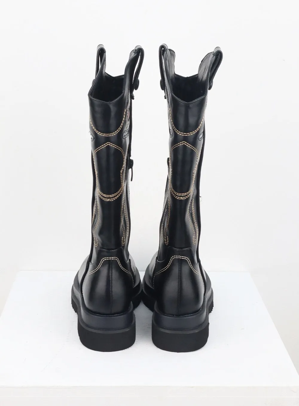 Western Knee High Boots IL306